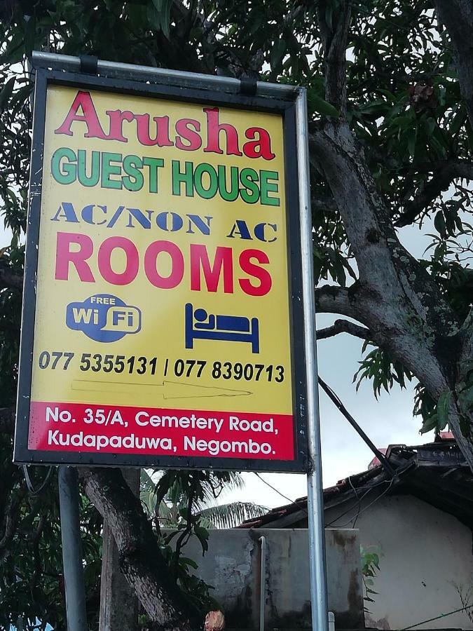 Arusha Guest House Negombo Esterno foto